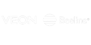 Veon beeline Black White logo 300x150