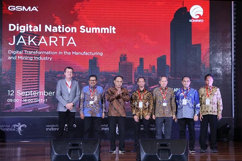 GSMA and Kominfo Showcase the Transformative Power of 5G and Mobile Technologies in Driving Indonesia's Key Industries at Digital Nations Summit